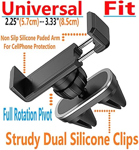 Enhanced Universal Car Cup Holder & Air Vent Phone Mount – Adjustable Long Arm Holder for All Smartphones Including i Phone 13 Pro Max & Samsung S22 Ultra – Ultimate Stability and Convenience for Safe Driving Navigation