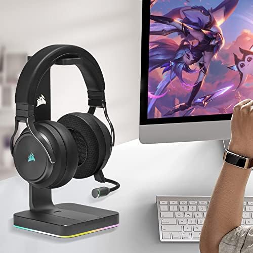 Gvoears Premium Replacement Ear Pads for Corsair Virtuoso RGB Wireless SE XT Headset – Ultimate Comfort with Enhanced Thickness, Breathable Mesh Fabric, and Luxurious Protein Leather for Superior Noise Isolation and Extended Gaming Sessions