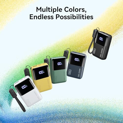Revolutionary Ultra-Compact 10,000 m Ah INIU Power Bank with 45 W Fast Charging – Cutting-Edge Mini Design for i Phone 16 & Samsung S24 – Detachable Lanyard USB-C Cable for Enhanced Convenience – Your Premier Travel Essential for Rapid On-the-Go Power – Engineered for Ultimate Safety with an Unmatched 3-Year Warranty – Redefines Portability and Efficiency, Perfect for Mac Book Air and Beyond – Ideal for Daily Routines, Business Travel, and Emergencies with 42% Charge in Just 25 Minutes.