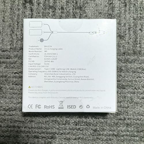 Ultimate 3-in-2 USB C Fast Charging Cable for Apple Watch & i Phone | 4 FT Multi-Device Charger for Apple Watch Ultra/Series 10-3 & i Phone 16-12, Galaxy S25 | Streamlined Power Delivery & Clutter-Free Solution for Busy Lifestyles