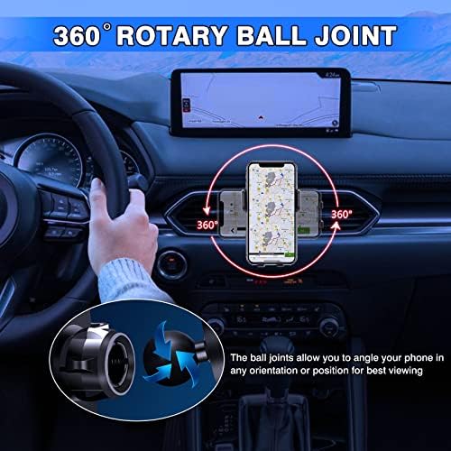 Nissan Rogue & Murano Custom Cell Phone Holder: Adjustable Dashboard & Vent Mount for 2014-2023 Models – Hands-Free Convenience & Optimal Viewing Angle for Safe Driving