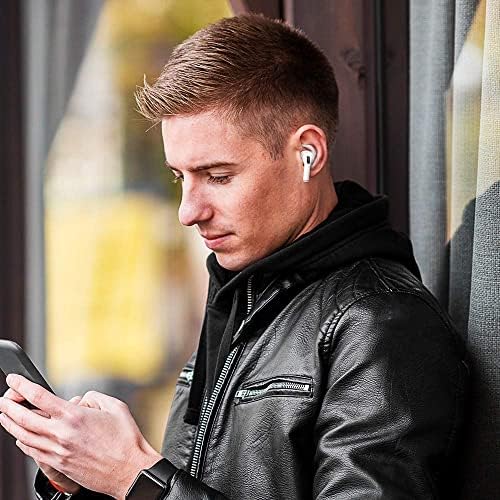 Aha Style Silicone Ear Hooks for Air Pods Pro – 3 Pairs of Anti-Slip Covers with Storage Pouch – Premium Earbud Accessories for Enhanced Comfort and Stability During Activities – Durable, Custom Fit Compatible with Apple Air Pods Pro (White)