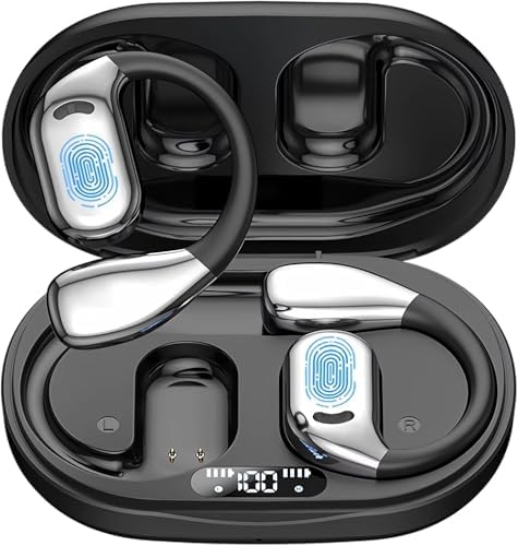 AI-Enhanced Translation Earbuds for i Phone & Android – 144-Language Real-Time Communication Device with Bluetooth Connectivity, Noise-Cancellation, and 3-in-1 Functionality for Music, Calls, and Conversations – Ergonomic Design with Portable Charging Case for Effortless Global Engagement