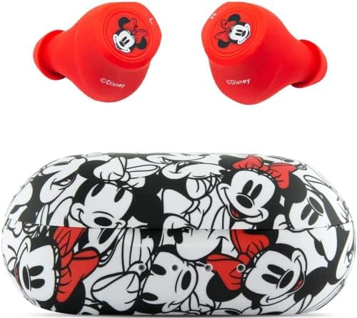 Discover the Magic of Mickey Mouse with Wireless Bluetooth Earbuds – Premium Sound Quality, Ergonomic Design, and 30 Hours Playtime – Perfect for Disney Enthusiasts and Gift Giving – Universal Compatibility for All Devices Including Smartphones and Tablets
