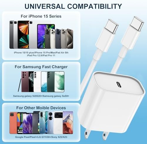 Upgrade Your Apple Watch Charging Experience with the 20 W Magnetic USB-C Fast Charger – 6 ft Cable for Seamless Compatibility with Series 1-9 and SE Models – Effortless Magnetic Alignment and Premium Durability for Everyday Convenience