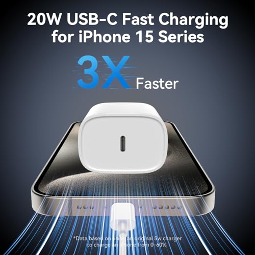 Ultimate i Phone 16 Pro Max Fast Charger with 8 FT USB-C Cable – High-Speed Wall Adapter in Stylish Purple – Compatible with i Phone 15 Series and i Pad Pro – Perfect for Quick Charging on the Go – Enhance Your Charging Experience with Extended Reach and Reliability