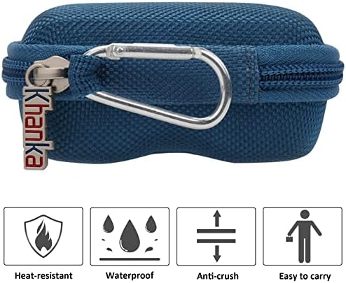 Khanka Premium Hard Travel Case for i WALK, Charmast, KKD, Abnoys, VEGER, Taegila Portable Chargers – Shockproof Storage Solution for 3350-8000 m Ah Power Banks (Blue) – Ultimate Protection and Organization on the Go