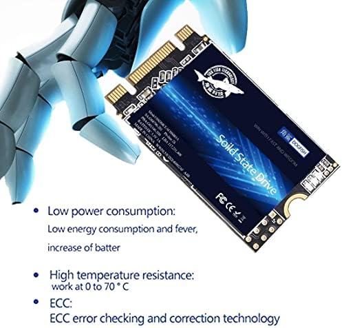 Unlock Lightning-Fast Computing with the Dogfish 500 GB M.2 2242 SATA III SSD – Perfect Upgrade for Desktops and Laptops with Enhanced Compatibility and Low Power Consumption for Ultimate Efficiency