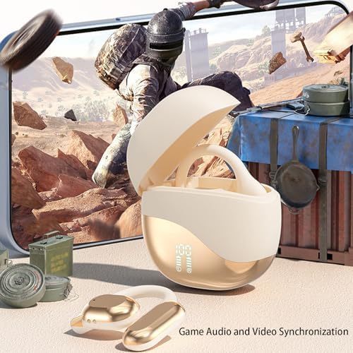 AI-Enhanced M62 V5.46 Wireless Earbuds: Transformative Real-Time Language Translation Earphones with Superior Bluetooth Compatibility for i Phone, Noise-Canceling Comfort, and Extended Battery Life for Adventurers and Language Learners