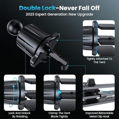 Revolutionize Your Drive with the APPS2 Qi2 15 W Mag Safe Car Mount Charger – A Premium Magnetic Phone Holder for i Phone 16 Series and Earlier, Fast Wireless Charging for Enhanced Safety & Convenience, Versatile Air Vent/Dashboard Installation, Elegant Black Design