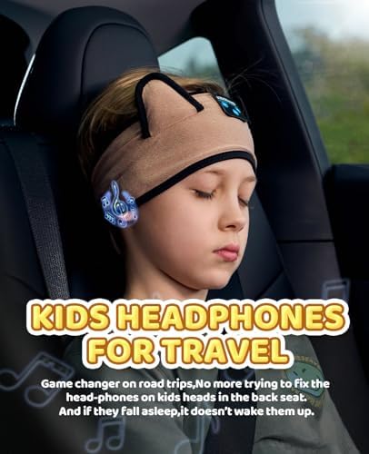 Ultimate Kids Bluetooth Headphones for Safe and Stylish Listening – Versatile Wired Playback Option with Volume Limiting Technology – Durable and Lightweight Design for Travel, School, and Home Use – Adjustable Headband for Customized Comfort – Compatible with Kindle, Tablets, and Cell Phones – Perfect for Boys and Girls
