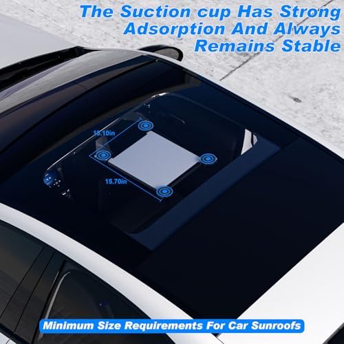 Starlink Mini Suction Cup Mount: Ultimate Travel Companion for Seamless Internet Access on Windows, RVs, and Boats – Strong Hold, Tool-Free Setup, and Lightweight Design for Road Trips and Outdoor Adventures
