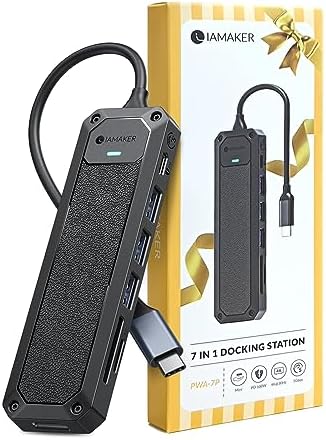 Transform Your Connectivity with the Ultimate 6 in 1 USB C Hub – 100 W Power Delivery, 4 K HDMI, Ethernet, and Dual USB 3.0 Ports for Unmatched Speed and Versatility – Perfect for Gamers, Professionals, and On-the-Go Users!