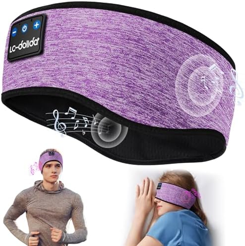 Bluetooth Sleep Headphones with Integrated Sleep Mask – Ultimate Wireless Earbuds for Peaceful Nights and Active Days | Perfect for Travel, Meditation, and Workouts – Superior Comfort and Sound Quality for Insomnia Relief and Focused Relaxation