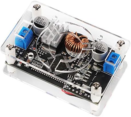 DROK Dual Pack Adjustable DC Voltage Regulator: 24 V to 12 V Step Down Converter with USB Charging Port, Versatile 6 V-32 V Input Range, 5 A Output for Optimal Efficiency and Reliable Power Management Solutions