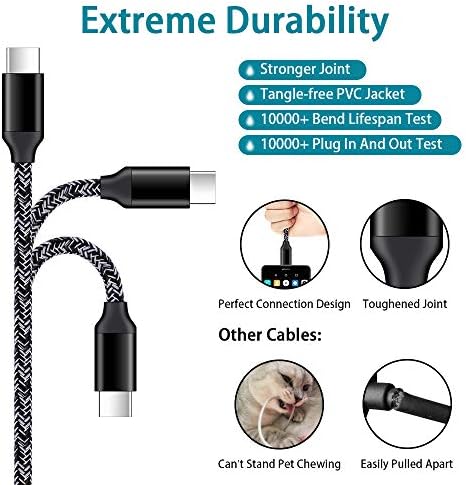 Ultra-Fast Quick Charge 3.0 Wall Charger for Samsung Galaxy Devices & Moto G Power 2025 – High-Speed USB-C Charging Block with Durable Type-C Cable – Compact, Efficient & Compatible with Multiple Models for Optimal Performance