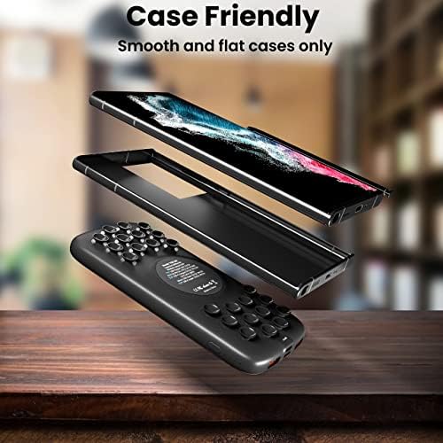 10000 m Ah Wireless Power Bank with 15 W Fast Charging, Anti-Slip Suction Cups, and Kickstand – Universal Charger for i Phone 16, 15, 14, 13, 12, 11 & Samsung Galaxy S25, S24, S23, S22, S21, LG Thin Q – Ultimate Convenience for On-the-Go Power Solutions
