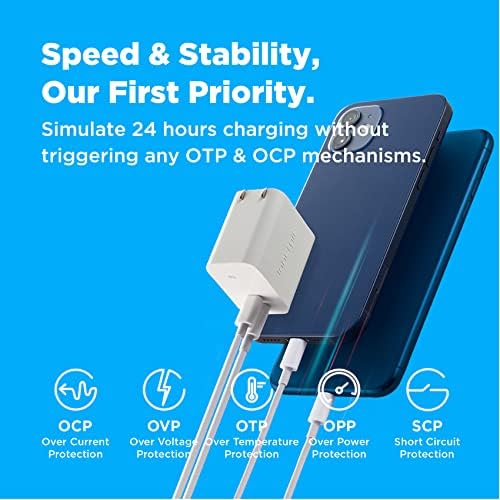 Experience Unmatched Charging Efficiency with Innergie SE3 30 W USB-C Fast Charger – Versatile Power Adapter for i Phone 16, Samsung S24, Mac Book Air & More – Advanced SFC 2.0, PD 3.0, QC 4+ Compatibility with Safety Features for Optimal Device Protection – Compact & Portable Design for On-the-Go Power Solutions – Elevate Your Charging Experience Today!
