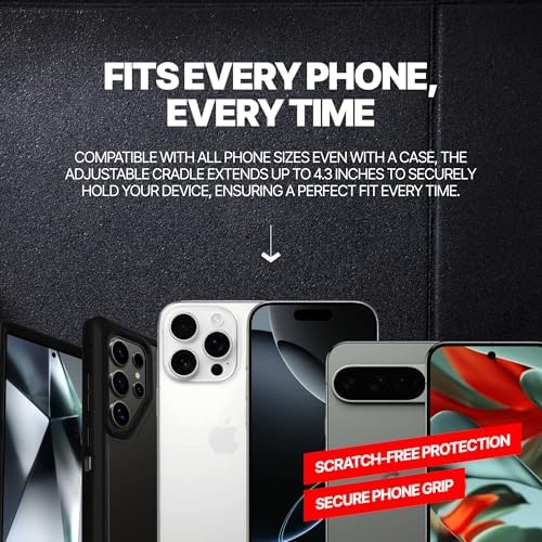Magnetic Phone Holder for Gym – Essential Gym Rats Stuff – Magnetic Tripod for iPhone and Magnet Phone Mount- Home Workout Accessories and Gear – Enhanced Compatibility and Speed