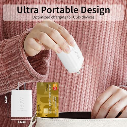Revolutionize Your Charging Routine with the 30 W Dual USB-C Charger Set for i Phone 16 & 15 Pro Max – Ultra-Fast Charging Blocks and 10 FT Cables Tailored for On-the-Go Power Needs – Compact, Safe, and Reliable Solution for Busy i Phone Users – Stay Connected Without Delay
