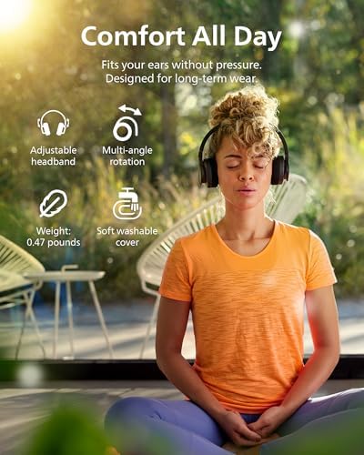 Immerse Yourself in Premium Sound with Philips H8506 Over-Ear Bluetooth Headphones | Unmatched Noise Cancellation & 60-Hour Battery Life | Ultra-Lightweight Comfort with Plush Ear Cushions | Dual Device Connectivity for Seamless Listening | Hi-Res Audio Quality in Sleek Black Finish | Perfect for Audiophiles and Everyday Use