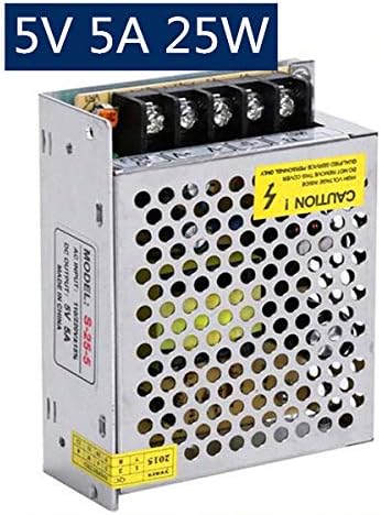 PHEVOS 12 A 5 V Universal Power Supply Adapter – High-Efficiency AC to DC Transformer for Raspberry Pi, CCTV, LED Lighting & Computer Projects – Reliable Power Solution with Safety Features for Enhanced Device Performance and Versatile Applications