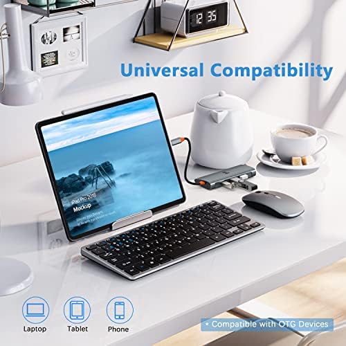 Elevate Your Connectivity with the Tiergrade USB C Hub – 3 USB 3.1 Ports & 1 Gbps Ethernet Adapter for Seamless Data Transfer and Internet Stability – Perfect for Mac Book Pro, i Pad Pro, Dell, Chromebook & More Type C Devices – Compact, Plug-and-Play Design for On-the-Go Professionals – Experience 10 Gbps Super Speed and Enhanced Compatibility for All Your Tech Needs
