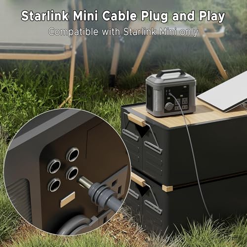 Starlink Mini USB-C to DC Power Cable, Max 100W Input USB Type C to DC Cable, Waterproof, Starlink Mini USB Cable Compatible with 65W+ PD Source 3M/10Ft – Enhanced Compatibility and Speed