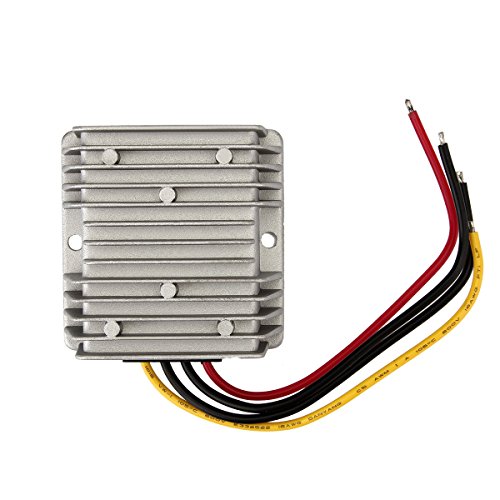 Ultimate 24 V 145 W DC-DC Voltage Regulator – Versatile Step Down/Up Converter (9 V-40 V to 24 V, 6 A) – Durable Waterproof Power Supply for Enhanced Golf Cart Performance and Accessory Compatibility