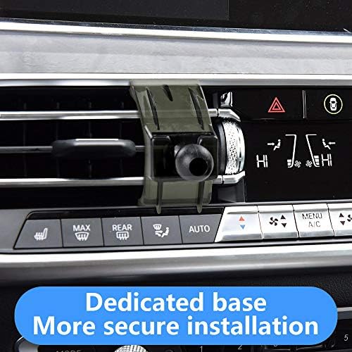 LUNQIN BMW X5, X6, X7 Car Phone Holder (2023-2026) – Premium Mobile Cradle for Secure Hands-Free Navigation and Quick Charging – Enhance In-Car Connectivity with Sleek, Durable Design and Effortless Installation