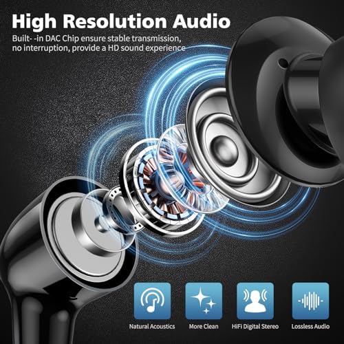 High-Fidelity USB C Noise Isolating Earbuds with Built-In Mic – Optimized Wired Headphones for i Phone 16, Samsung Galaxy S25 Ultra, Google Pixel 8 & More – Lightweight In-Ear Design with Volume Control Perfect for Sports, Work, and Daily Use – Unmatched Audio Quality and Device Compatibility
