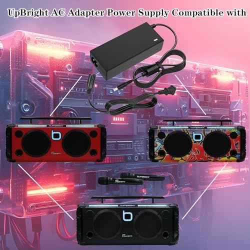 Premium 22 V 4 A Power Adapter for Bumpboxx Flare 8 & Flare 8 Pro – Reliable AC Charger for Bluetooth Speakers – Fast Charging, Robust Design, and Eco-Friendly Power Solution for Uninterrupted Audio Performance