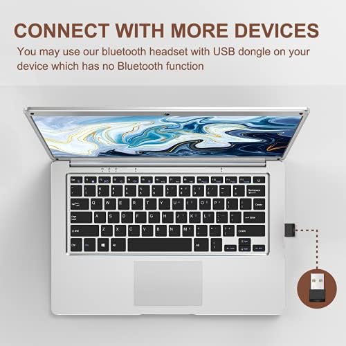 COMEXION Trucker Bluetooth Headset V5.0 – Ultra-Lightweight Noise-Canceling Wireless Headphones for Superior Call Clarity, Ideal for Zoom & Skype Meetings, Ergonomic On-Ear Comfort for Long Sessions, Perfect for Home Office Professionals and Remote Workers