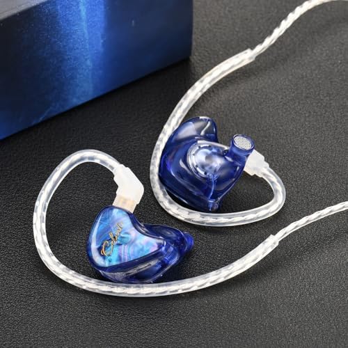 Discover the QOA Celest Wyvern Black Hi-Fi Wired In-Ear Monitors – Engineered with a Cutting-Edge Dynamic Driver for Deep Bass and Crystal Clear High Frequencies | Unique Artisan Hand-Painted Faceplate for Distinctive Personal Style | Durable Detachable 0.78 2-Pin Cable for Enhanced Longevity and Customization | Ergonomically Designed for Ultimate Comfort, Ideal for Gamers, Musicians, and Audiophiles | Versatile 3.5 mm Connector Ensures Compatibility Across All Devices. Experience Exceptional Sound Quality and Unique Aesthetic Appeal in One Premium Package.