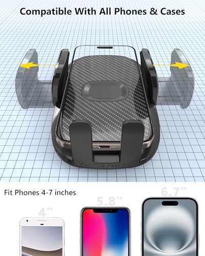 Elevate Your Drive with the NTMY CD Slot Phone Mount – One-Hand Operation, Universal Compatibility for i Phone & Android, Hands-Free Access for Navigation & Calls, Durable Design with 360-Degree Rotation, Perfect Car Accessory for Safer Driving Experience