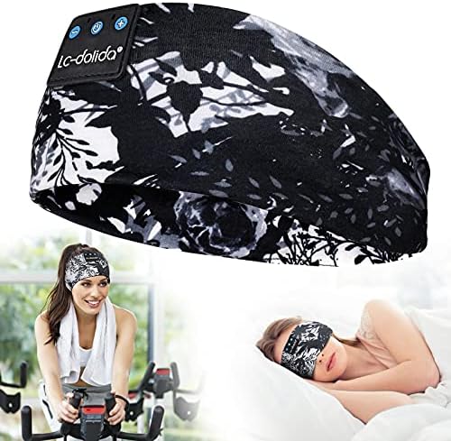 Discover the Ultimate Comfort with LC-dolida’s Bluetooth Sleep Headband – The Perfect Fusion of Relaxation and Functionality for Insomnia Relief and Active Lifestyles – USB-C Rechargeable, Soft Fabric, Ideal for Meditation, Yoga, Travel, and Workouts – Experience Seamless Connectivity with Bluetooth 5.4 and Enjoy High-Quality Sound while Blocking Out Distractions – Lightweight and Breathable Design for All-Night Wear – Elevate Your Sleep and Focus on Wellness with Our Dual-Function Sleep Mask and Headphones – A Thoughtful Gift for Yourself or Loved Ones Seeking Serenity and Comfort in Every Moment.