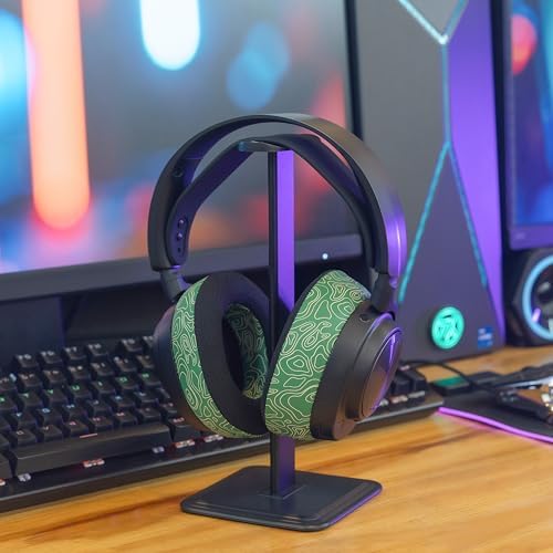 Experience Ultimate Comfort with WC Freeze Nova Pro Wireless Cooling Gel Earpads for Arctis Nova Pro – Exclusive 90’s Black Design, Enhanced Durability & Sound Isolation, Tailored Fit for Gamers Seeking Maximum Performance and Prolonged Play Sessions