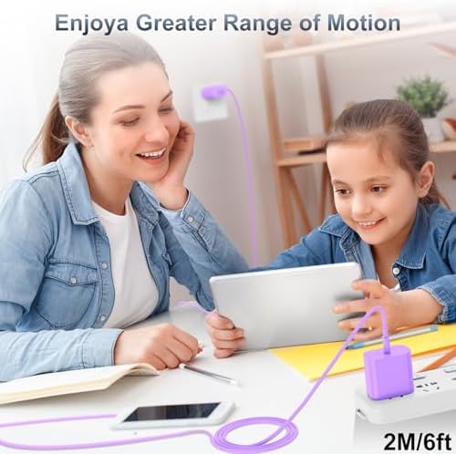 High-Efficiency 20 W USB-C Fast Charger for i Phone 16 & i Pad Pro – Versatile 6 ft & 10 ft Type C Charging Cables with Robust Wall Adapter for Quick Power Boosts – Perfect for i Phone 16 Pro Max, 15 Plus, and All i Pad Models – Maximize Your Charging Flexibility and Efficiency