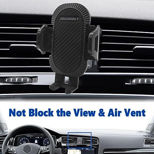 VW Golf R & GTI Car Phone Mount | Thick Case Compatible Air Vent Holder | Universal Mobile Cradle for Safe Navigation | 360-Degree Adjustable Viewing Angle | Easy Install Auto Accessory for All Phones | Enhance Driving Experience with Secure Smartphone Integration
