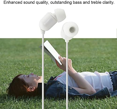 YOCUNKER Premium 3.5 mm Wired Earbuds with Extended 3-Meter Cable – Lightweight In-Ear Design for Superior Sound Quality – Compatible with Smartphones, Tablets, Laptops & TVs – Enjoy Freedom of Movement for an Immersive Listening Experience – Ideal for Music Lovers Seeking Pure Audio Without Microphone – Upgrade Your Sound Game Today!