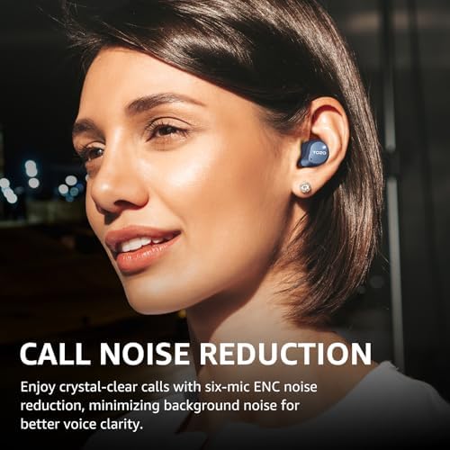 TOZO Premium Hybrid Active Noise Cancelling Wireless Earbuds – Advanced Bluetooth 5.3 Technology with 59-Hour Playtime, 6-Microphone Clarity for Crystal-Clear Calls, IPX8 Waterproof for Ultimate Durability, App-Controlled Customizable 32 EQ Settings for Personalized Audio Experience – Ideal for Active Lifestyles and Audiophiles Seeking Exceptional Sound Quality