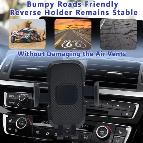 COMETURE Premium Car Phone Holder Mount for BMW 3 Series & 4 Series (2014-2020) – Stylish Smartphone Cradle with Adjustable Viewing Angles, Effortless Installation, and Universal Compatibility for i Phone and Android – Enhance Your Driving Experience with Superior Functionality and Elegance