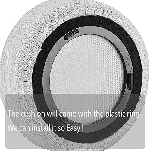 Transform Your Gaming Sound with Premium Upgrade Virtuoso XT Gray Earpads – Enhanced Comfort & Noise Isolation for Corsair Virtuoso RGB Wireless SE/XT Headsets, High-Density Breathable Foam, Perfect Fit for Extended Play Sessions