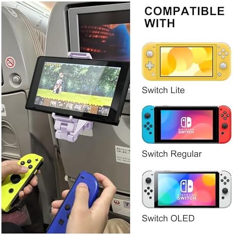 Perilogics 2025 Ergonomic Airplane Phone Holder Mount – Ultimate Travel Companion for Content Creators, Enhanced Stability & Comfort for Long Journeys, Lightweight & Portable Smartphone Stand, Perfect for Travel, Cruises & Desk Use, Smart Tech Accessory for Effortless Entertainment and Communication