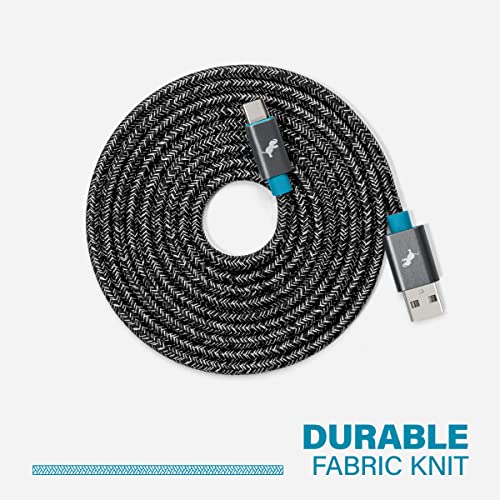 Experience Unmatched Versatility with Our 2 M USB to USB C Fast Charging Cable – Ideal for Apple i Phone 16/15, Samsung Galaxy S and Note Series, Pixel Android & More – Enhanced Durability, Rapid Data Transfer, and Tangle-Free Design for Effortless Connectivity on the Go