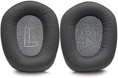 MOLGRIA Premium Replacement Ear Pads for Logitech G733 Wireless Gaming Headset – Superior Comfort & Sound Isolation in Sleek Silver Design, Effortless Installation and Long-lasting Durability for Enhanced Gaming Experience