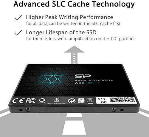 Transform Your Device with Silicon Power 1 TB SATA III SSD – High-Speed 3 D NAND Storage, SLC Cache Performance Boost, Compact 2.5″ Design for Seamless Upgrades and Enhanced Productivity