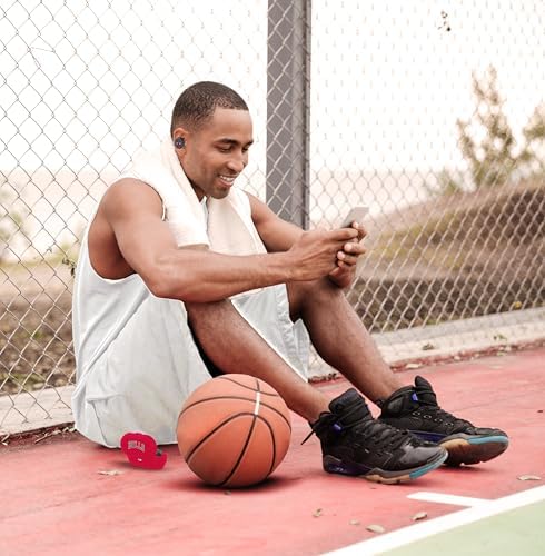 SOAR NBA True Wireless Earbuds V.2 – Elevate Your Audio Experience with State-of-the-Art Bluetooth 5.0, Exceptional Sound Quality, and Official NBA Branding for Ultimate Fan Engagement, Designed for Comfort and Hands-Free Convenience