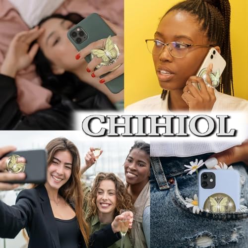 Sleek Gold Magnetic Phone Ring Holder for Mag Safe – Versatile Adjustable Kickstand & Enhanced Grip for Ultimate Hands-Free Experience – Essential Accessory for i Phone Users