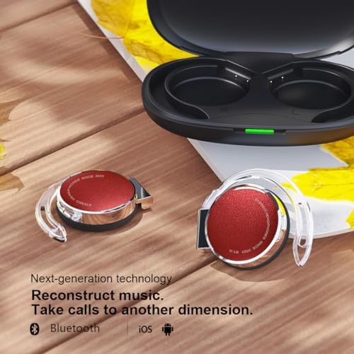 Revolutionary Bluetooth 5.3 Open Ear Sports Headphones – Lightweight Clip-On Design with Advanced Noise Cancellation, Extended Battery Life, and Portable Charging Case for Unmatched Comfort and Performance in Every Workout